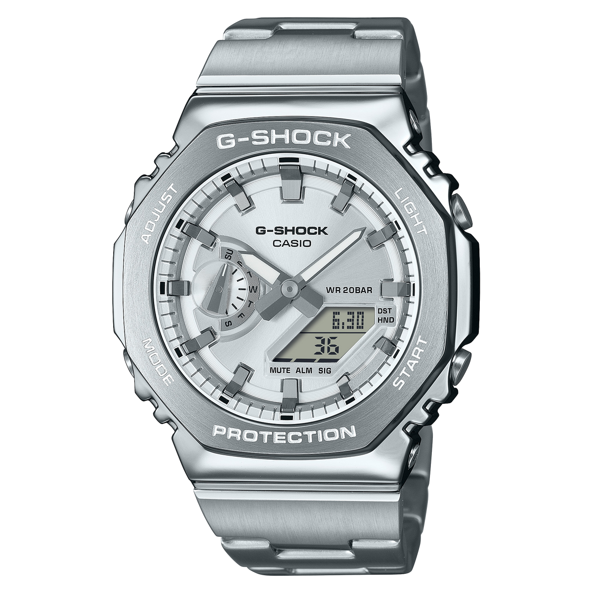 G-Shock Mens 200m G-Steel - GM-2110D-7ADR
