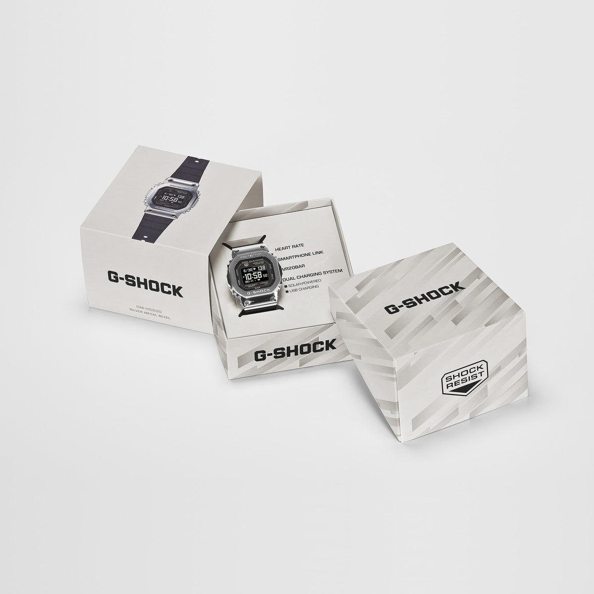 G-Shock Mens 200m MIP G-Squad Heart Rate Monitor - GM-H5600-1DR