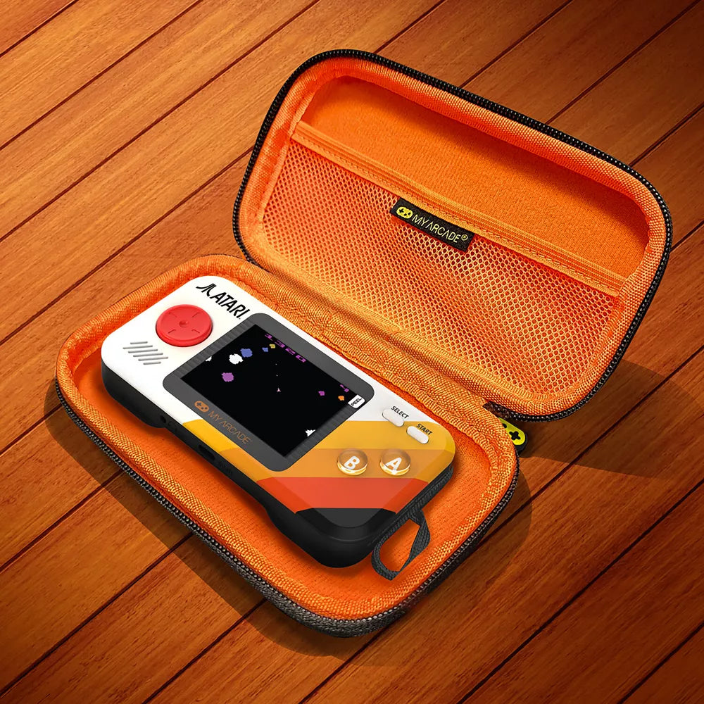 My Arcade - Atari Pocket Player Pro Portable Handheld Gaming System With Travel Case