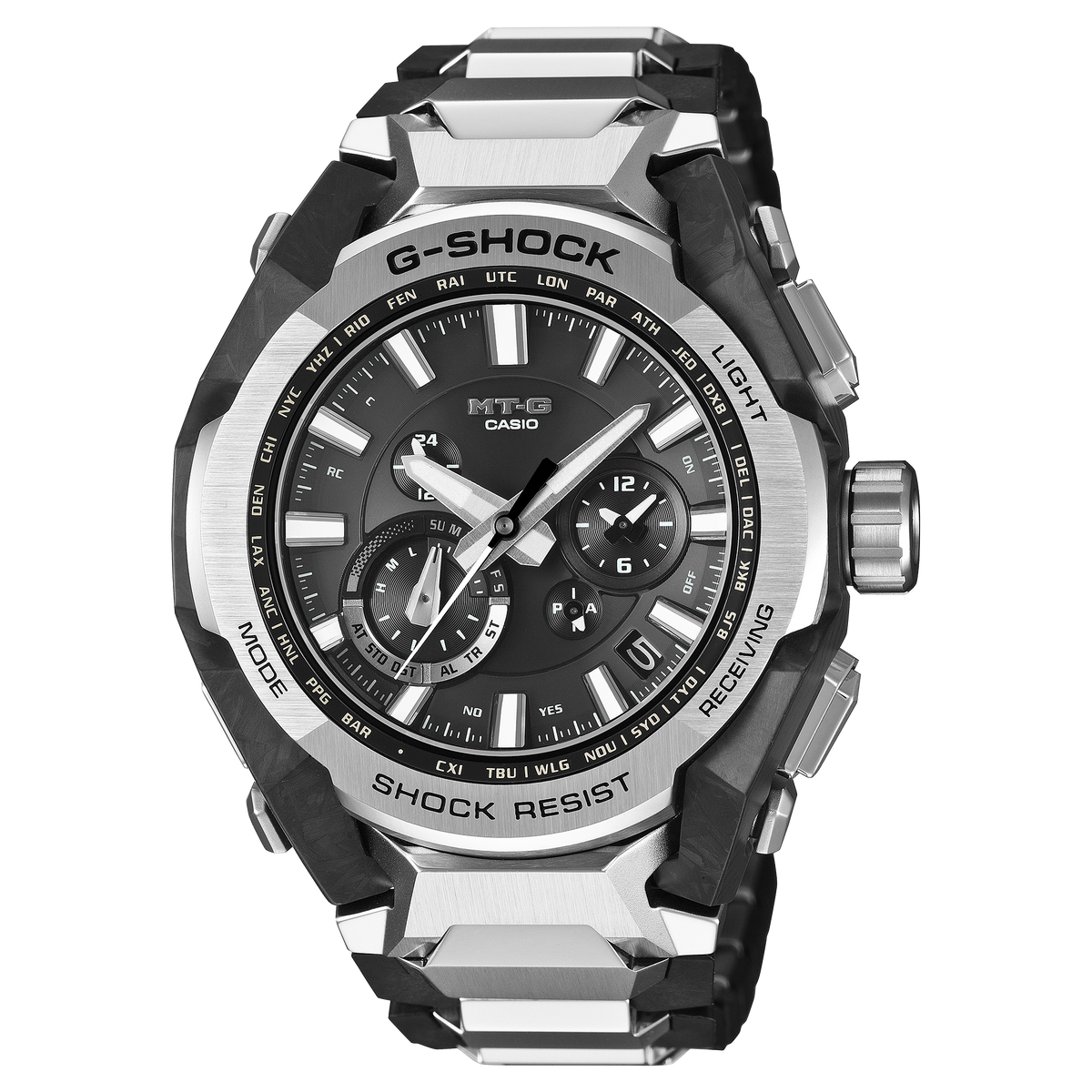 G-Shock Mens 200m Bluetooth Solar MT-G - MTG-B4000D-1ADR