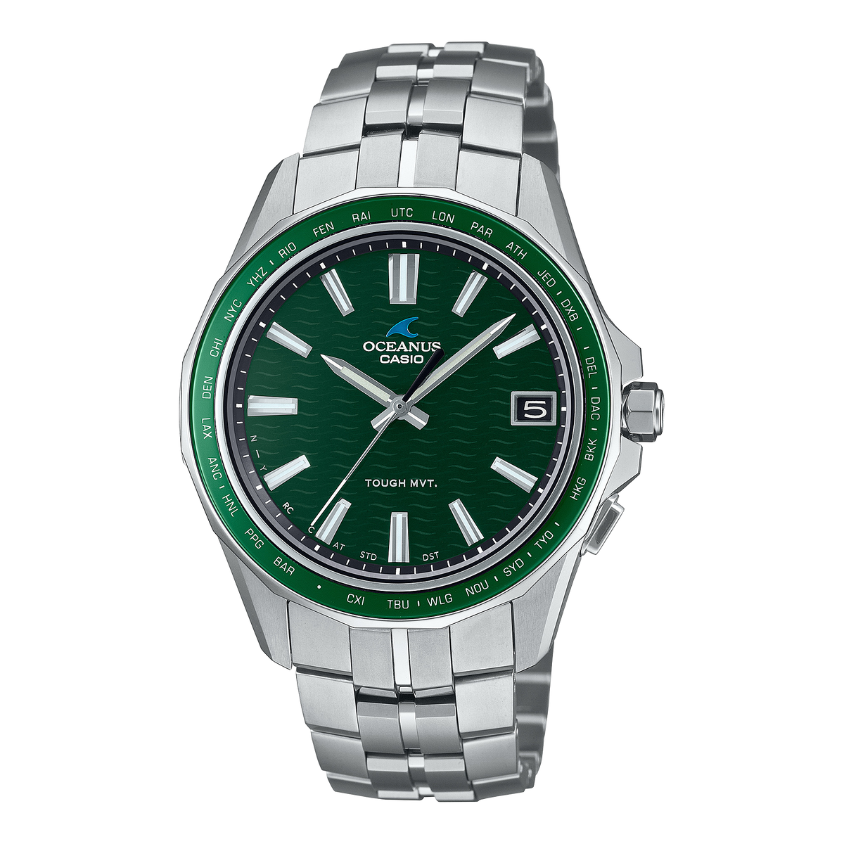 Oceanus Mens 100m Solar Bluetooth Titanium - OCW-S400-3
