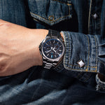 Oceanus Mens 100m Solar Bluetooth Titanium - OCW-T6000-1