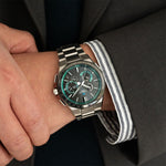 Oceanus Mens 100m Solar Bluetooth Titanium - OCW-T6000A-1