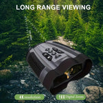 HD Infrared Night Vision Binoculars - Black