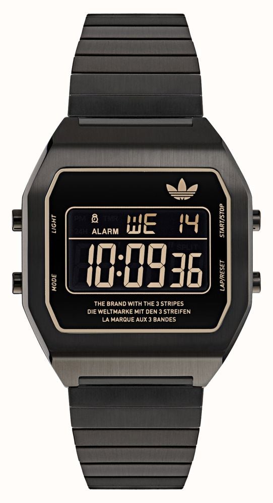 Adidas - Digital Two - Black Stainless Steel - AOST24059