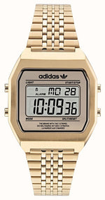 Adidas - Digital Two - Gold-Tone Stainless Steel - AOST22074