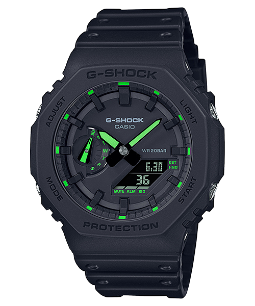 G-Shock Mens 200m Carbon Core - GA-2100-1A3DR