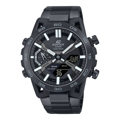 Edifice Mens 100m Bluetooth Solar - ECB-2000DC-1BDF