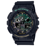 G-Shock Mens 200m Standard - GA-100RC-1