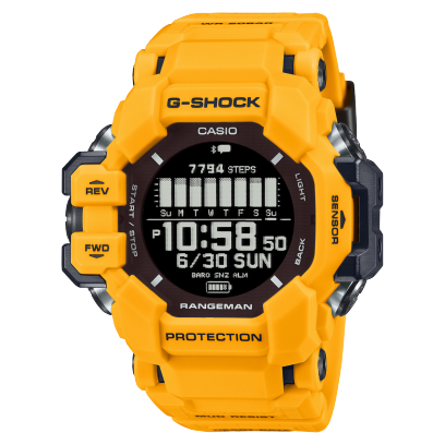 G-Shock Mens 200m Rangeman GPS With HR Monitor - GPR-H1000-9M
