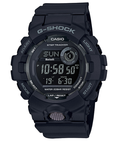 G-Shock Mens 200m Bluetooth G-Squad - GBD-800-1BM