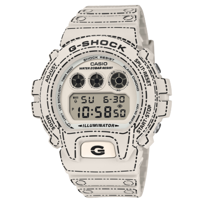 G-Shock Mens 200m Origami- DW-6900RGM-5