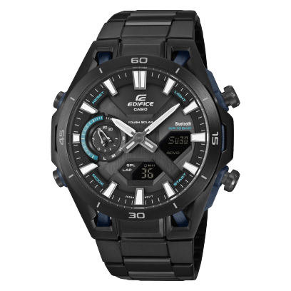 Edifice Mens 100m Bluetooth Solar Sospensione - ECB-2300DC-1ADF