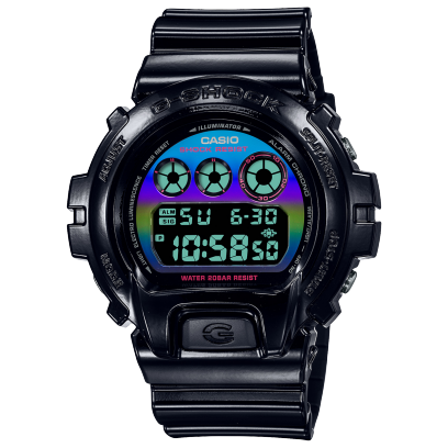 G-Shock Mens Rainbow 200m - DW-6900RGB-1M