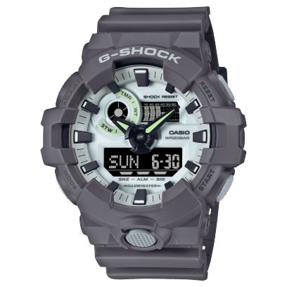 G-Shock Mens 200m Hidden Glow - GA-700HD-8M