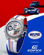 Edifice Mens 100m Bluetooth Solar NISMO Limited Edition - ECB-S10NIS-7ADR