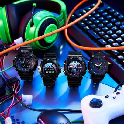 G-Shock Mens Rainbow 200m - DW-6900RGB-1