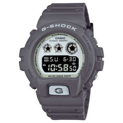 G-Shock Mens 200m Hidden Glow - DW-6900HD-8M