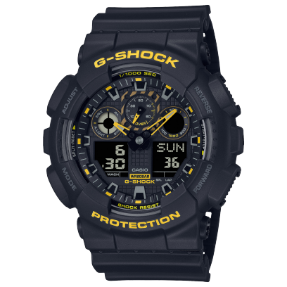 G-Shock Mens 200m Standard - GA-100CY-1FC