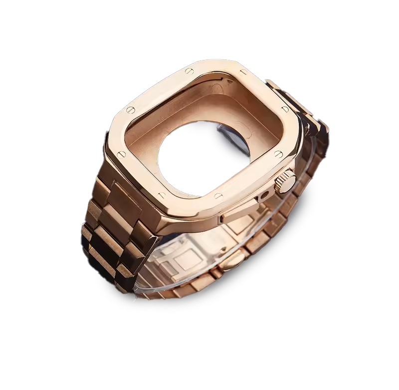 Stainless Steel Modification Kit for Apple Watch - Rose Gold