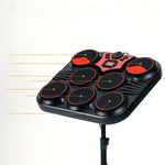 Portable Electronic Drums Play Record Anywhere Anytime