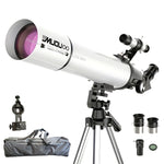 Explore the Cosmos Portable Telescope 300X Magnification