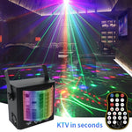 Mini Smart Laser Light Color SoundFun