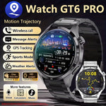 PaearoferoGT6 GPS Smartwatch With HD Display Wireless Calls100 Sports Modes