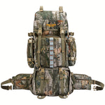 NEW VIEW80L Camo Hunting Backpack with Waterproof Cover