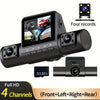 FourCamera HD Dash Cam See Everything Drive Safer