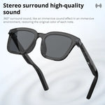 Colmi 2-1 Bluetooth Sunglasses - Black