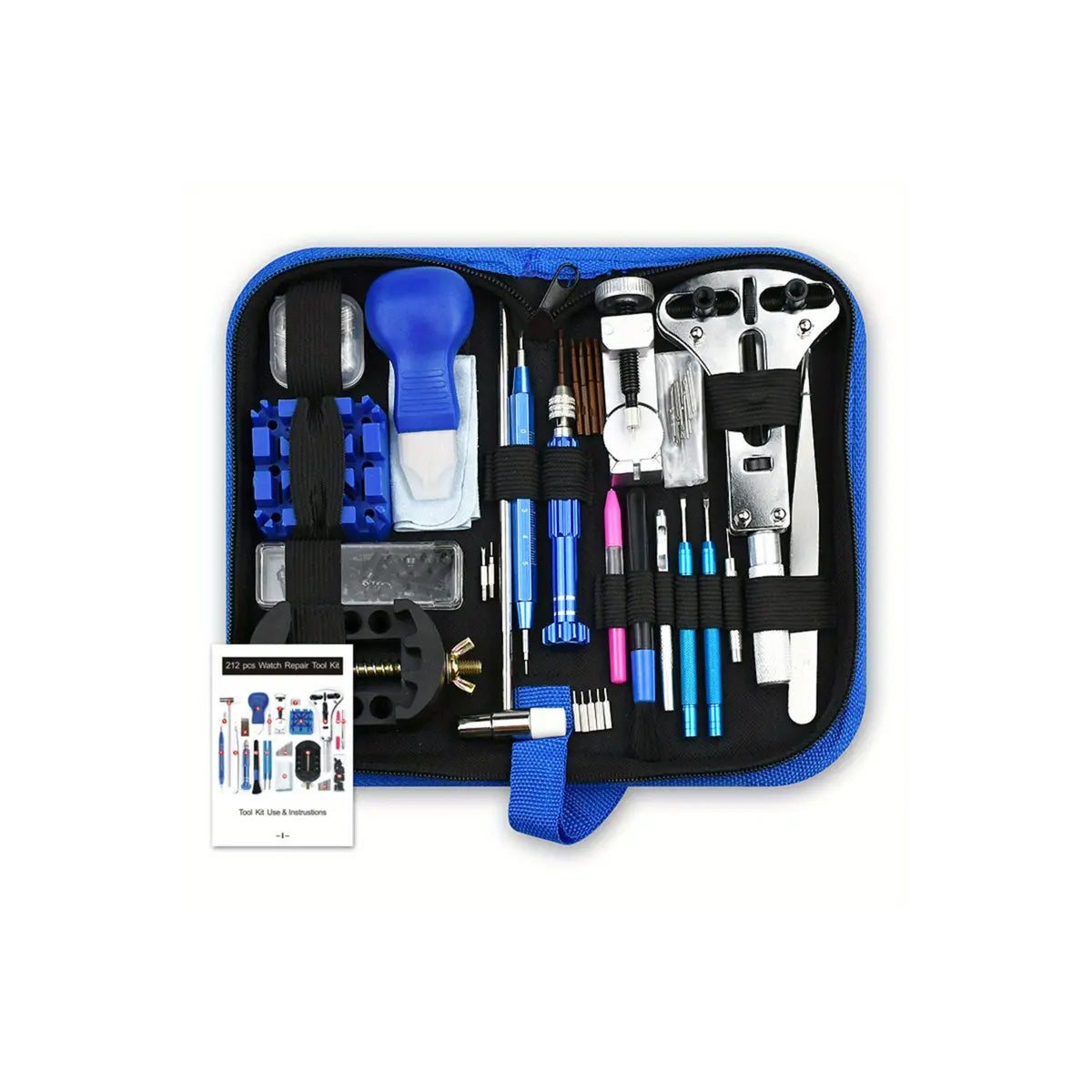 212 Piece Watch Repair Kit