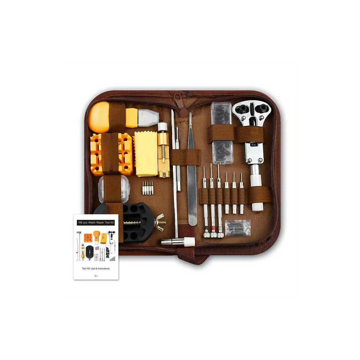 168 Piece Watch Repair Kit