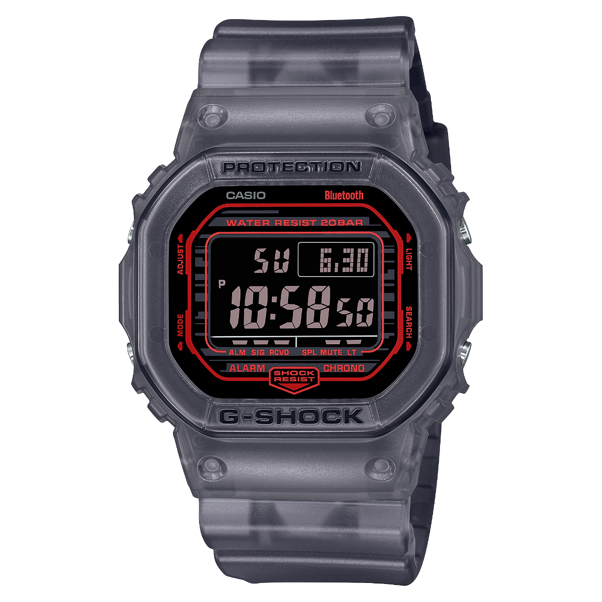 G-Shock Mens 200m Bluetooth - DW-B5600G-1DR