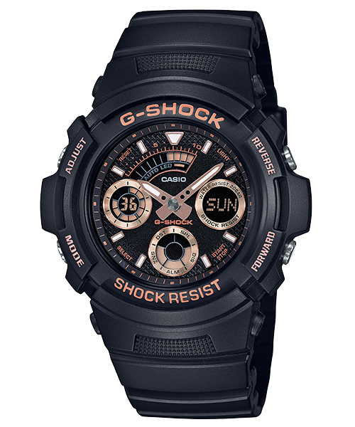 G-Shock Mens 200m Standard - AW-591GBX-1A4DR