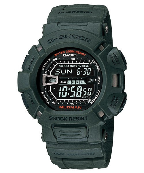 G-Shock Mens 200m Mudman - G-9000-3VDR