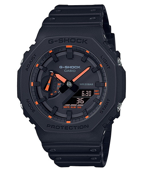G-Shock Mens 200m Carbon Core - GA-2100-1A4DR