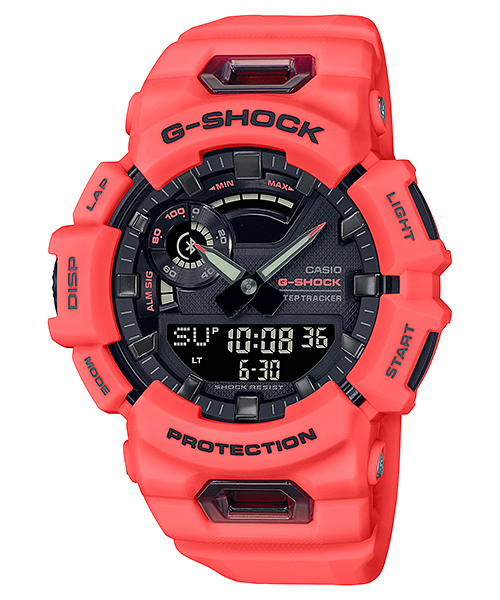G-Shock Mens 200m Bluetooth Fitness - GBA-900-4ADR