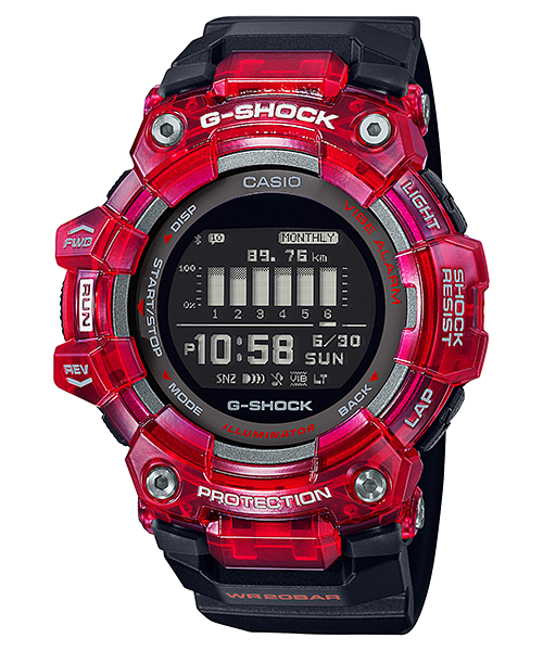 G-Shock Mens 200m Bluetooth Sports - GBD-100SM-4A1DR