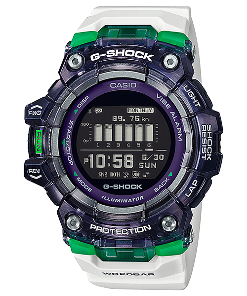 G-Shock Mens 200m Bluetooth Sports - GBD-100SM-1A7DR