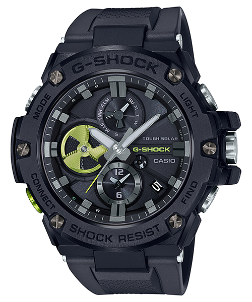 G-Shock Mens 200m G-Steel - GST-B100B-1A3DR