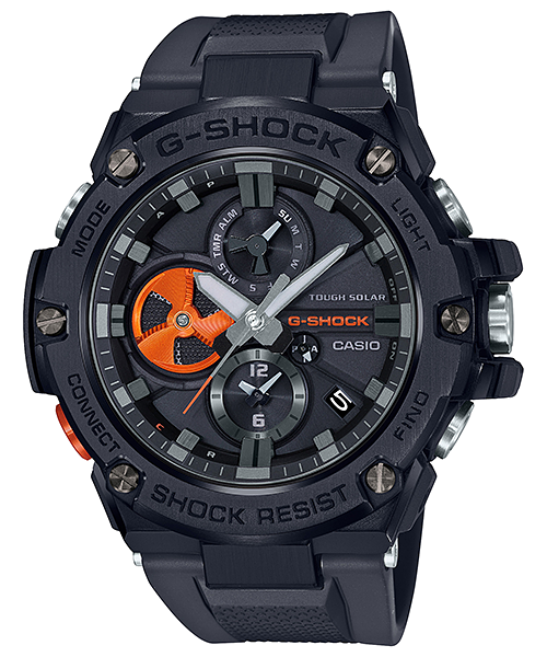 G-Shock Mens 200m Carbon Core - GST-B100B-1A4DR