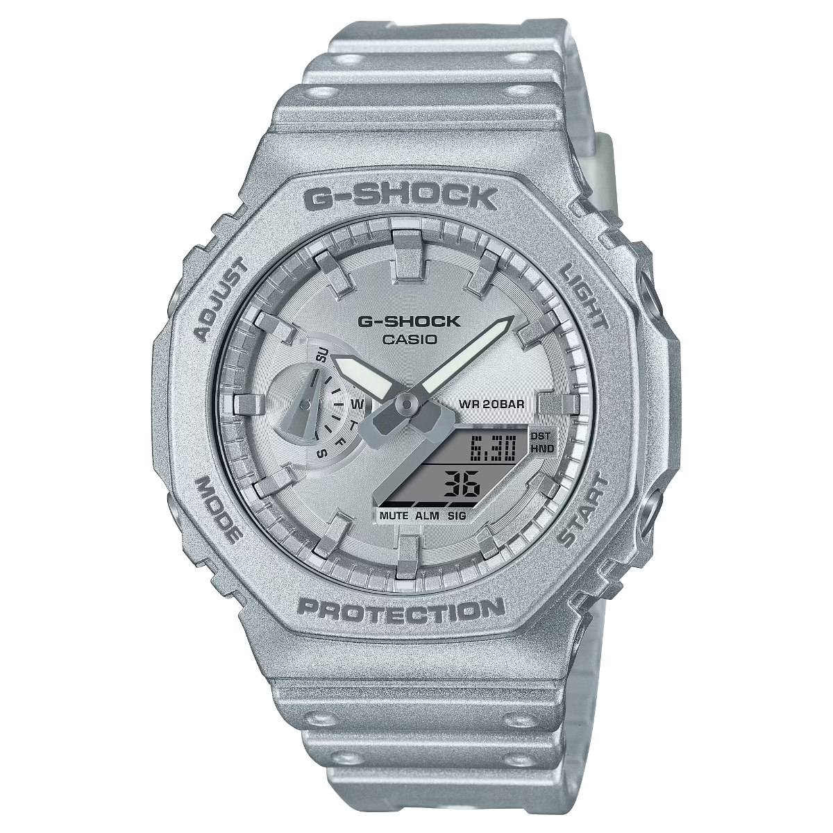 G-Shock Mens 200m Carbon Core - GA-2100FF-8ADR