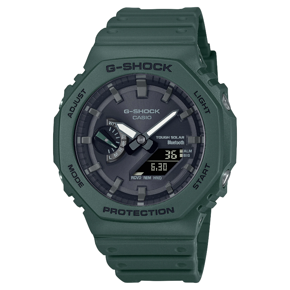 G-Shock Mens 200m Carbon Core Bluetooth Solar - GA-B2100-3ADR