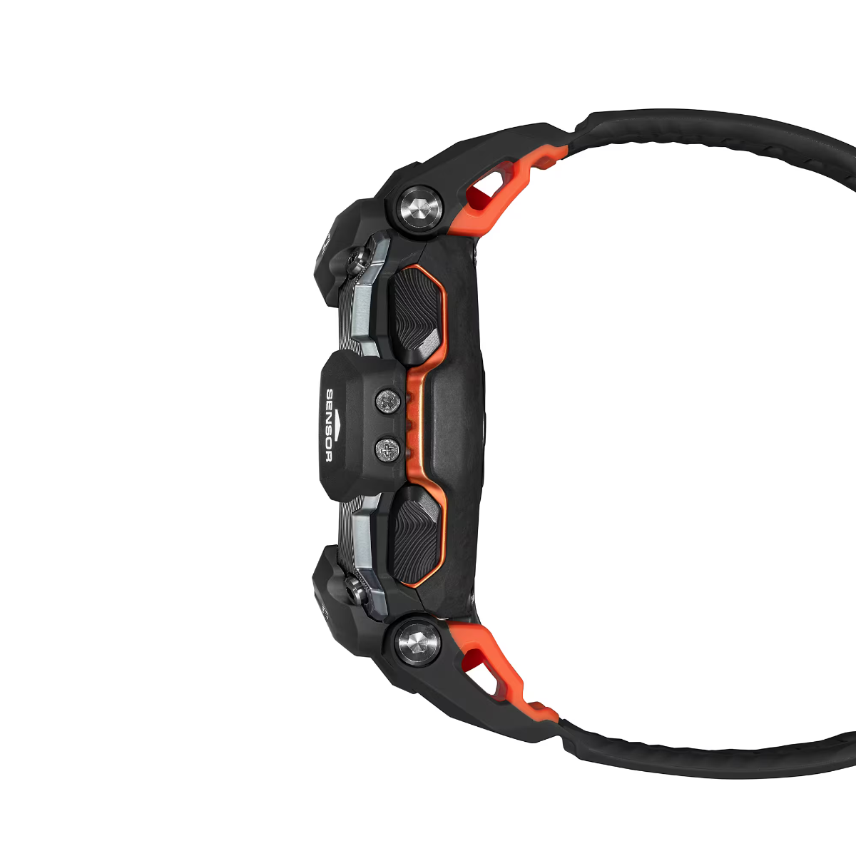 G-Shock Mens 200m G-SQUAD Solar Heart Rate and GPS - GBD-H2000-1A