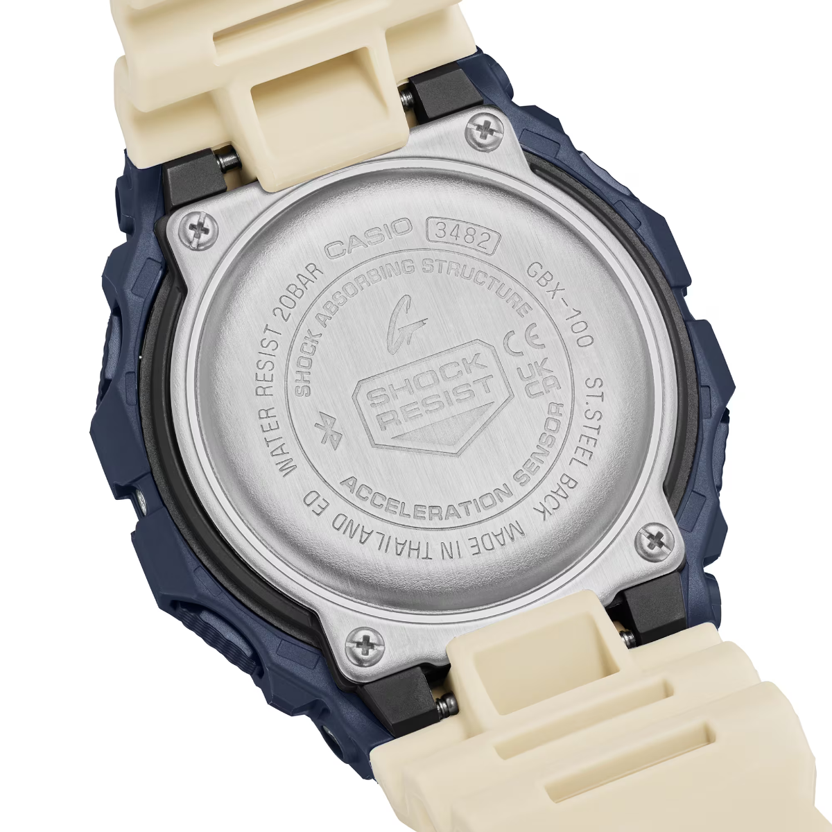 G Shock Mens 200m G Lide Bluetooth GBX 100TT 2FC