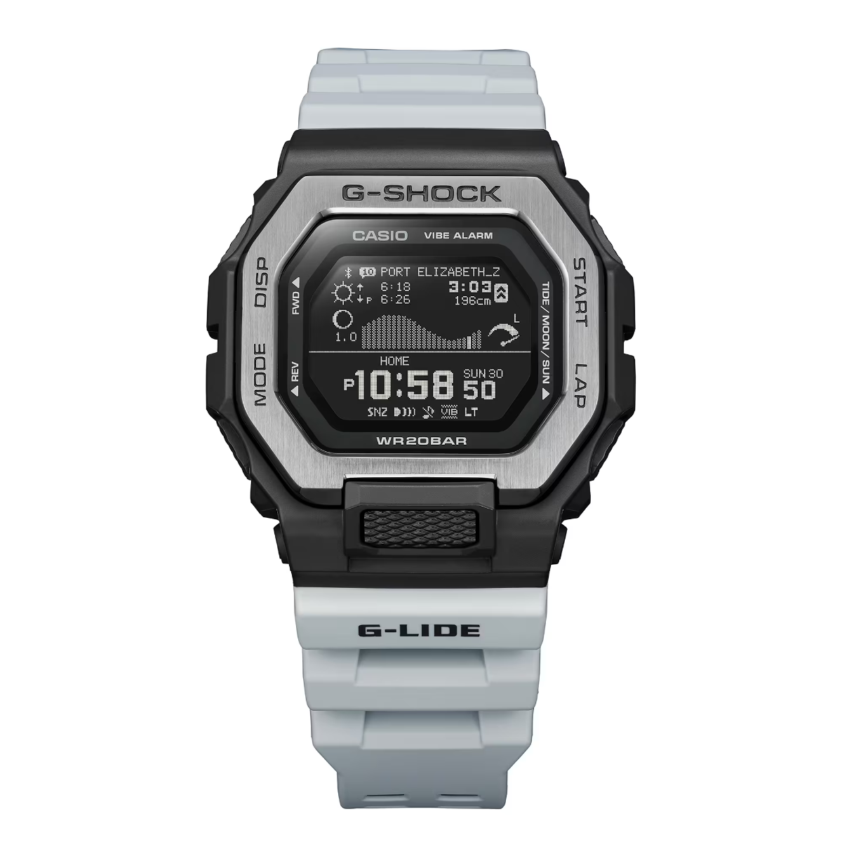 G-Shock Mens 200m G-Lide - GBX-100TT-8ER