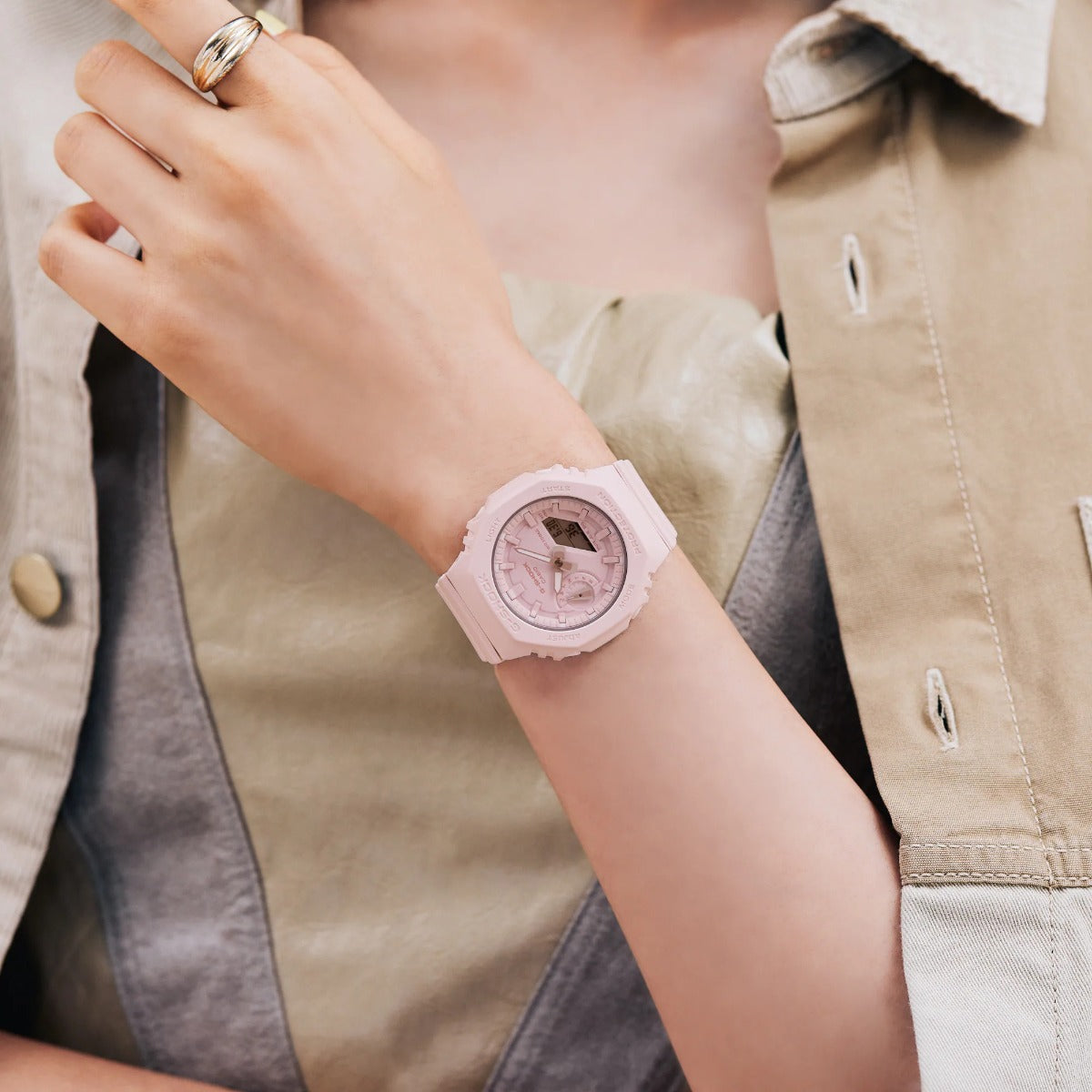 G-Shock Womens 200m Carbon Core - GMA-S2100BA-4ADR