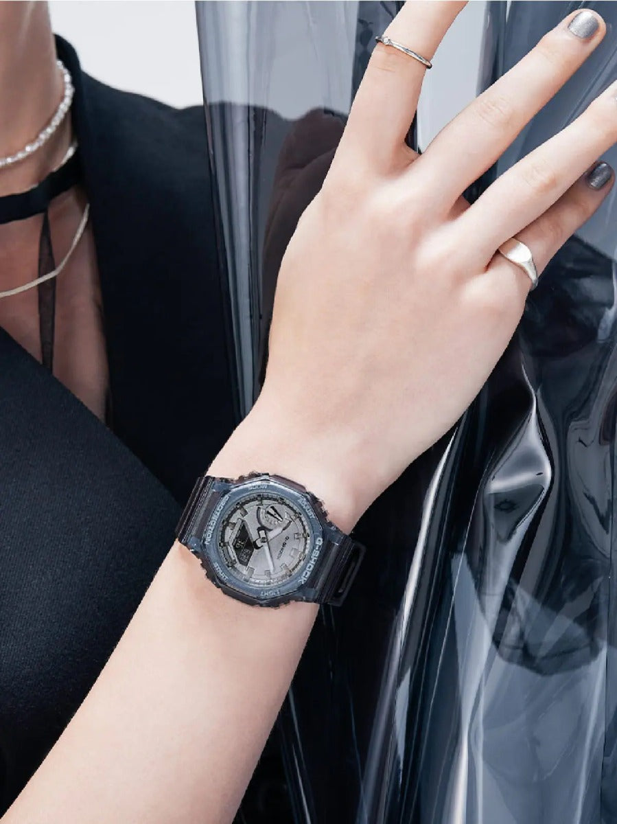 G-Shock Womens 200m Carbon Core - GMA-S2100SK-1ADR