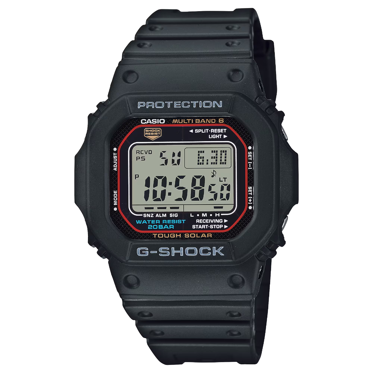 G-Shock Mens 200m Solar - GW-M5610U-1ER